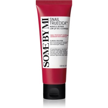 Some By Mi Snail Truecica Miracle Repair Low pH Cel Cleanser gel calmant de curatare pentru ten gras si problematic - imagine 2